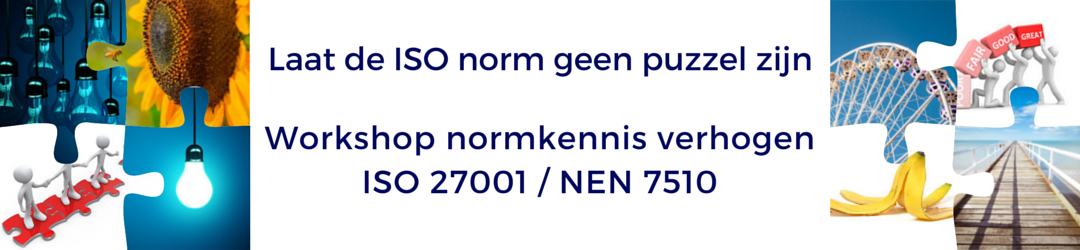 Laat de ISO norm geen puzzel zijn